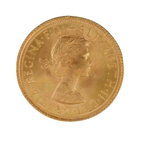 GB/GOLD - 1 Sovereign 1966