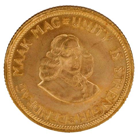 Südafrika /GOLD - 2 Rand 1967,