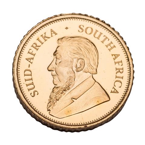 Südafrika - 1/50 Unze 2018, GOLD, Etui,
