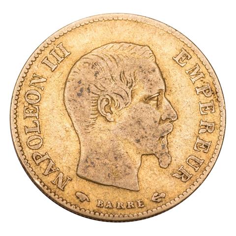 Frankreich/GOLD - 10 Francs 1859 A,