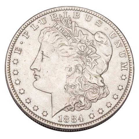 USA / SILBER - 1 x 1 Morgan Dollar 1884-O