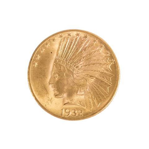 USA /GOLD - 10 $ Indian Head 1932