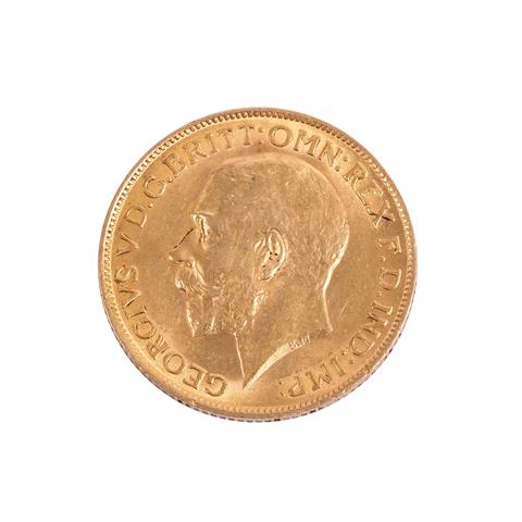 Großbritannien /GOLD - Georg V. 1 Sovereign 1911