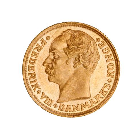 Dänemark /GOLD - Frederik VIII. 10 Kroner 1908