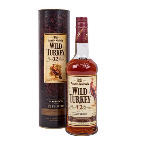WILD TURKEY Straight Bourbon Whiskey "Aged 12 Years"