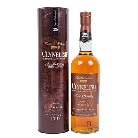 CLYNELISH COSTAL HIGHLAND Single Malt Whisky 1992