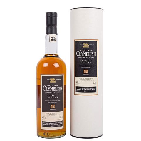 CLYNELISH Single Malt Scotch Whisky "12 Years old"