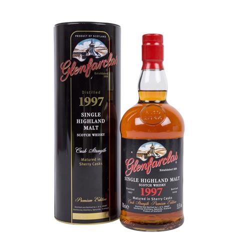 GLENFARCLAS Sherry Casks Single Highland Malt Scotch Whisky 1997 Premium Edition