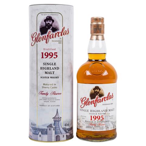 GLENFARCLAS Sherry Casks Single Highland Malt Scotch Whisky 1995 Family Reserve