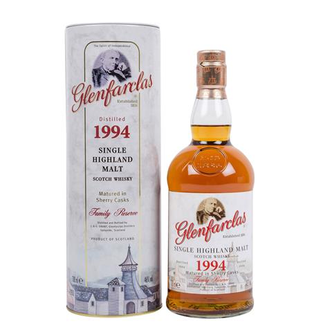 GLENFARCLAS Sherry Casks Single Highland Malt Scotch Whisky 1994 Family Reserve