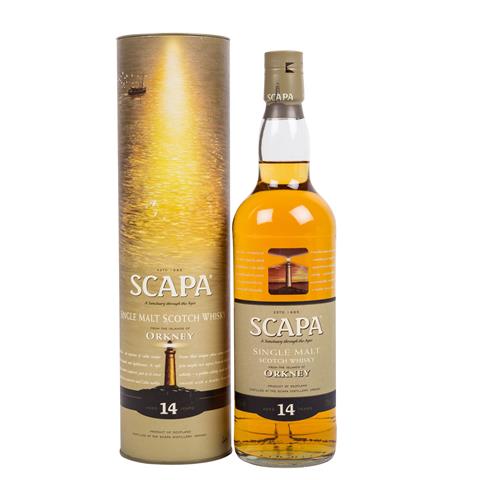 SCAPA Single Malt Scotch Whisky "Aged 14 Years"