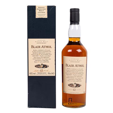 BLAIR ATHOL Single Malt Scotch Whisky "Aged 12 Years"