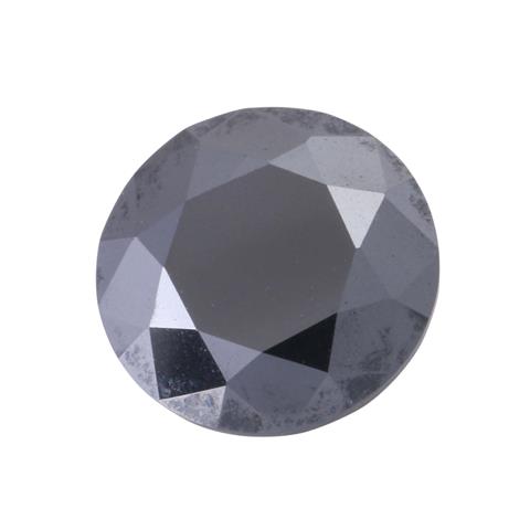 Schwarzer Diamant von ca. 4 ct,