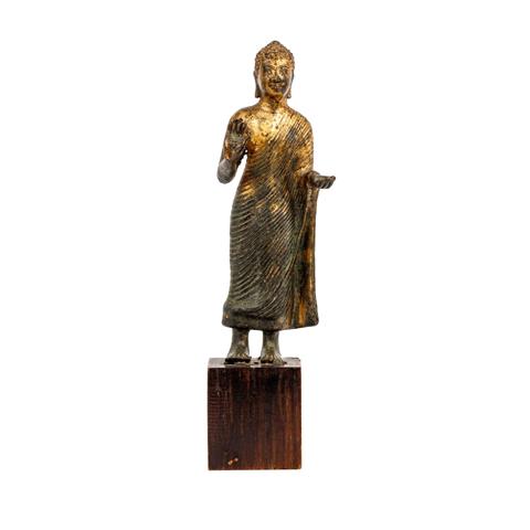 Buddha aus Bronze. THAILAND, 1880-1900.