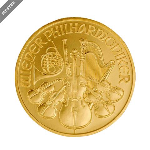 Österreich/GOLD - 1 Unze GOLD fein, 100€ 2006, Wiener Philharmoniker,