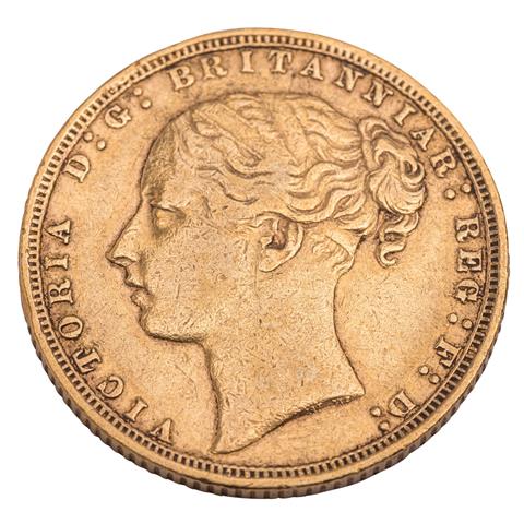 GB/GOLD - 1 Sovereign 1871