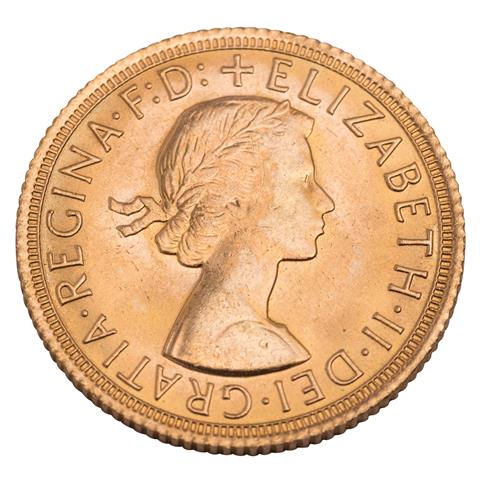 GB/GOLD - 1 Sovereign 1968