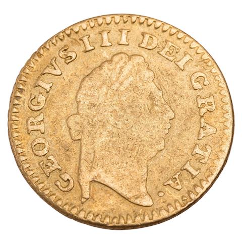 Großbritannien /GOLD - Georg III. 1/3 Guinea 1798,