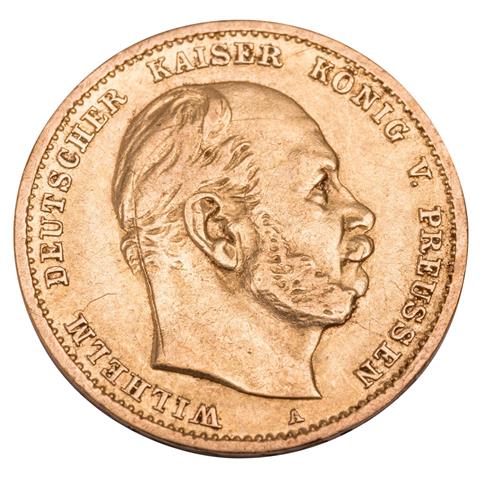 Preussen/GOLD - 10 Mark 1873 A