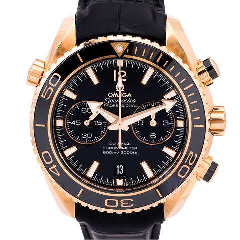 OMEGA Seamaster Planet Ocean Co-Axial Chronometer Chronograph.