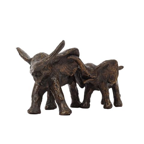 ARETZ, KURT (1934-2014), "Paar junge Elefanten",