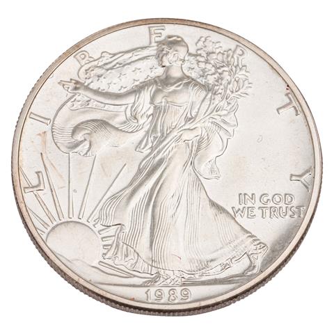 USA - Silver Eagle 1989,