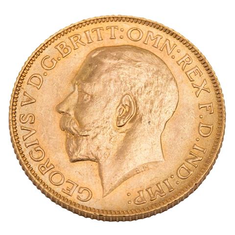Großbritannien - Souvereign, 1925, GOLD,