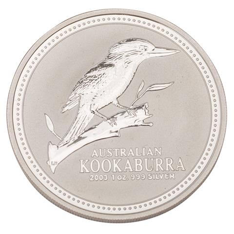 Australien /SILBER - 1 Unze Kookabura 2003