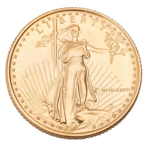 USA /GOLD - 1/4 Unze American Eagle, 10 $ 1986