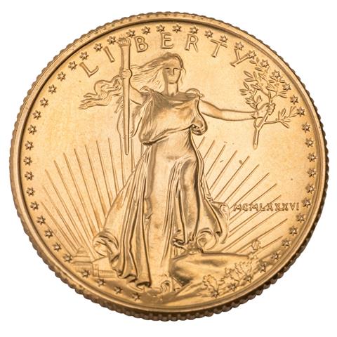 USA /GOLD - 1/4 Unze American Eagle, 10 $ 1986