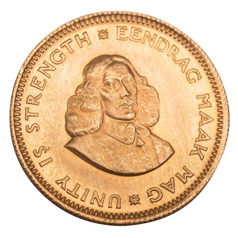 Südafrika /GOLD - 1 Rand 1971,