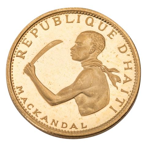 Republik Haiti /GOLD - 20 Gourdes 1967 PP