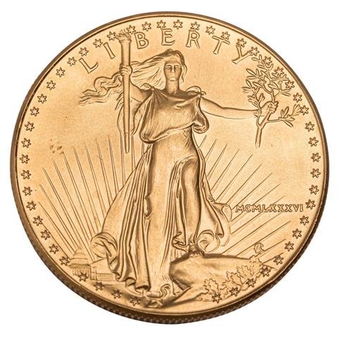 USA - 50 Dollar 1996, Liberty, 1 Unze GOLD,