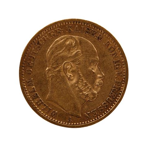 Deutsches Kaiserreich / Preußen - 20 Mark 1873, GOLD,