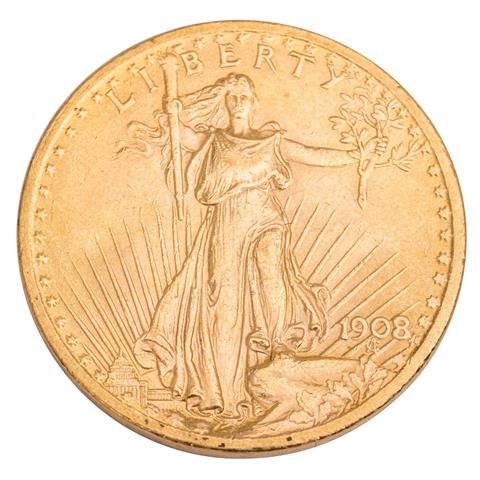 USA /GOLD - 20$ Double Eagle St. Gaudens 1903