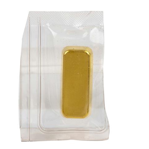 GOLDbarren – 50 g GOLD fein, Goldbarren gegossen, Hersteller Degussa,
