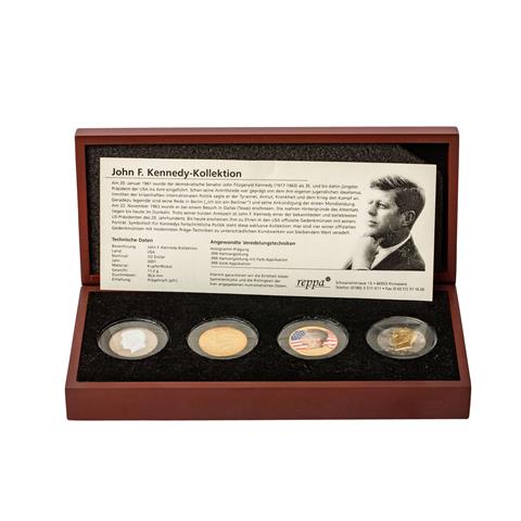 USA 4 x 1/2 Dollar "John F. Kennedy-Kollektion" -