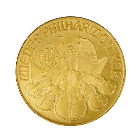 Österreich /GOLD - 1.000 Schilling Wiener Philharmoniker 1 oz 1991