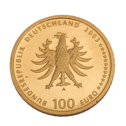 BRD - 100€ 2003/A, Quedlinburg,