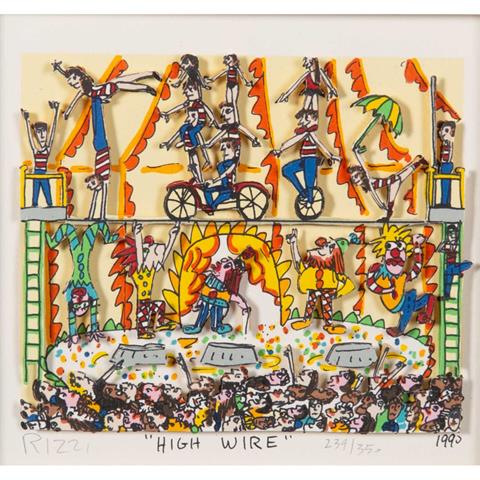 RIZZI,JAMES (1950-2011) "High wire" 1990