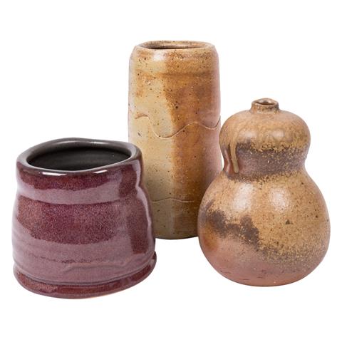 KERSTAN, HORST (1941-2005), drei größere Keramiken,