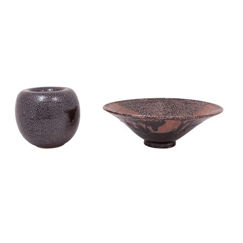 KERSTAN, HORST (1941-2005), zwei größere Keramiken,