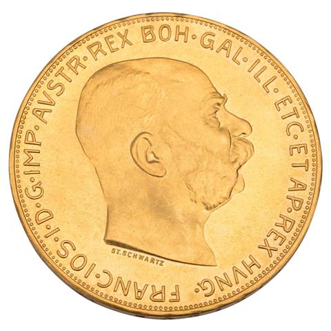Österreich 100 Kronen 1915 Gold