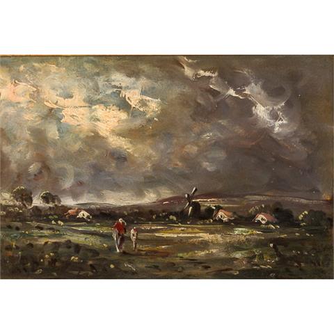 CONSTABLE, J., wohl John (1776-1837), 'Landschaft mit Mühle',