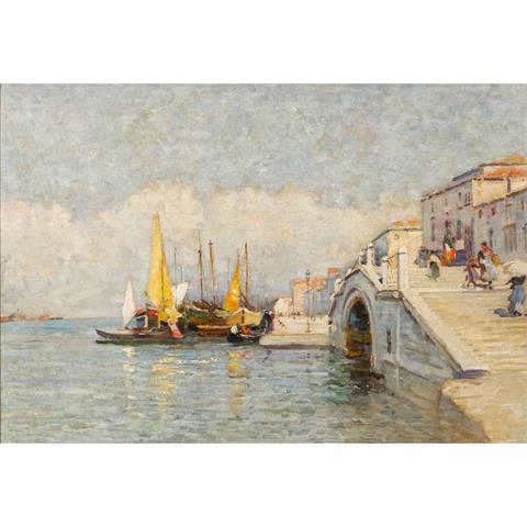 WILLIAMS, Terrick (1860-1936), 'Blick auf die Lagune in Venedig'