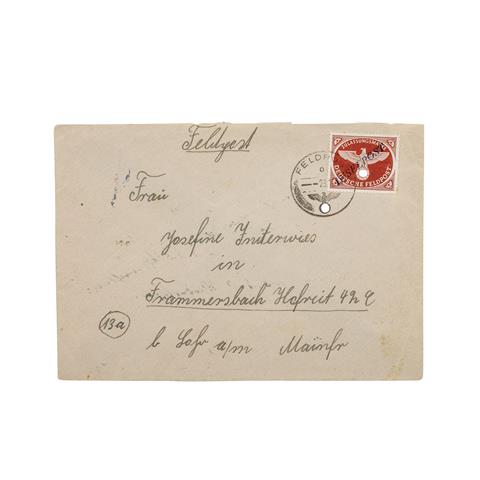 Deutsches Reich /Feldpost - Inselpost Kreta Zulassungsmarke,