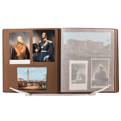 Queen Victoria und das englische Königshaus, weiteres Album aus der extraordinären Sammlung deutscher Könige und Kaiser -