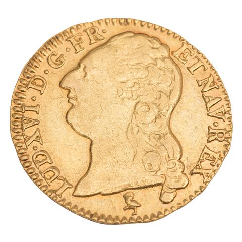 Frankreich/Gold - Louis d'or 1788/A, Ludwig XVI. (1774-1793),