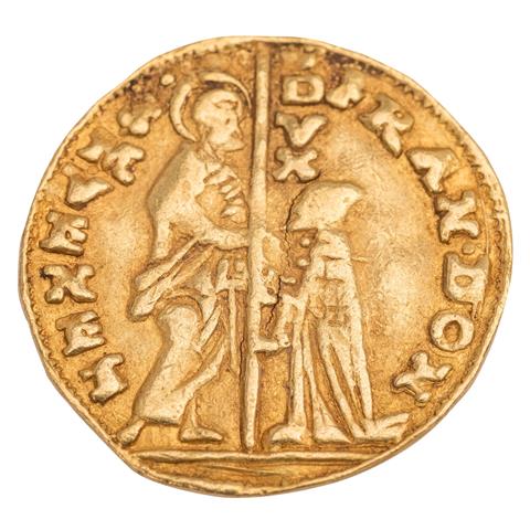 Venedig/Gold - Zecchino o.J., Doge Francesco Donà (1545–1553),