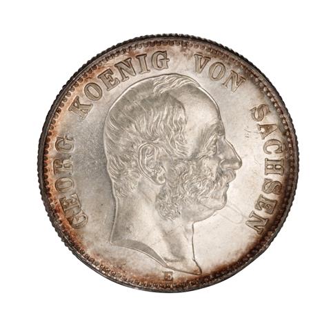 Königreich Sachsen - Denkmünze in 2-Mark-Größe 1903/A,